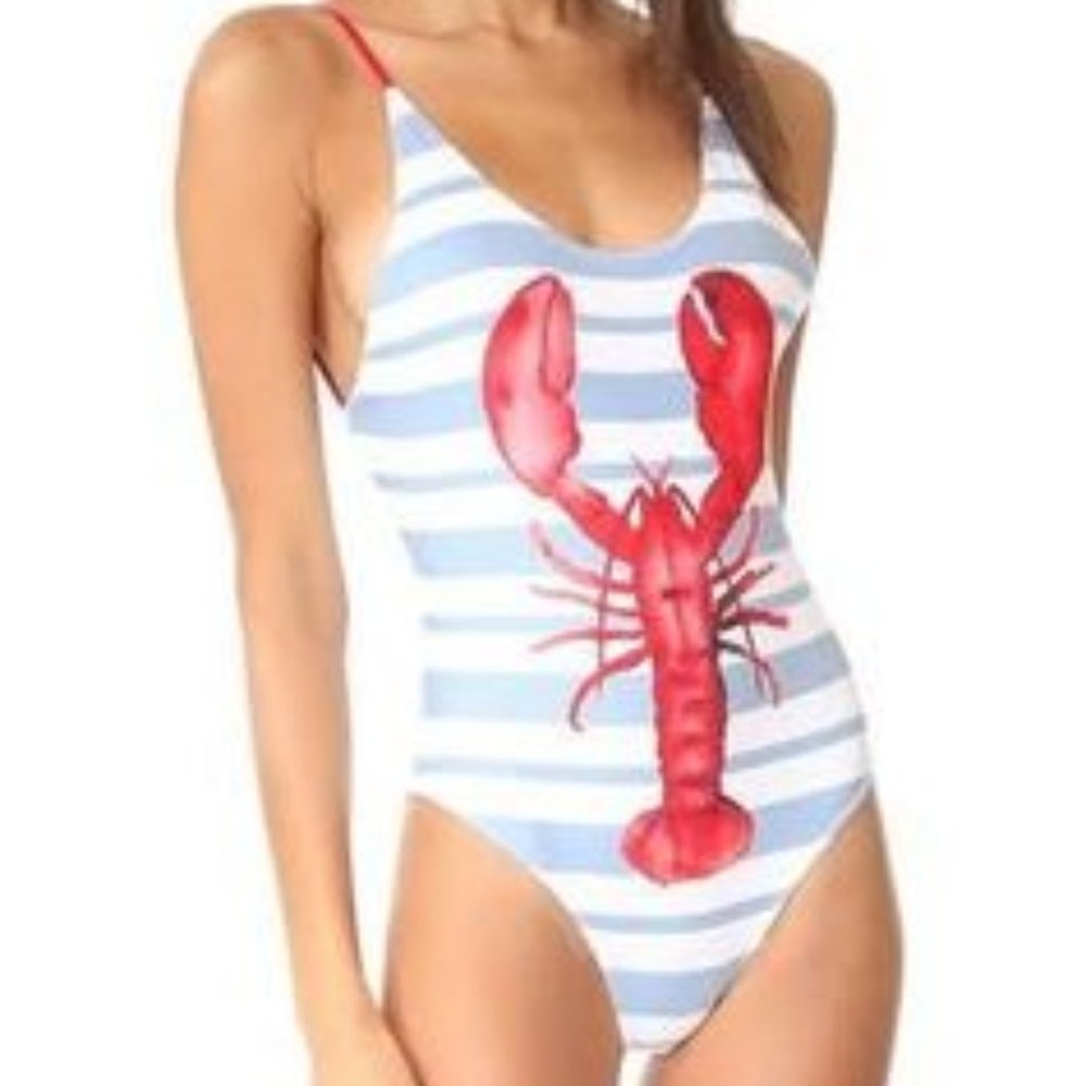 CHASOR Cape Cod Lobster one-piece swimsuit